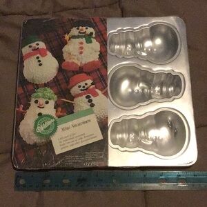 Baking pan - Snowmen New in package